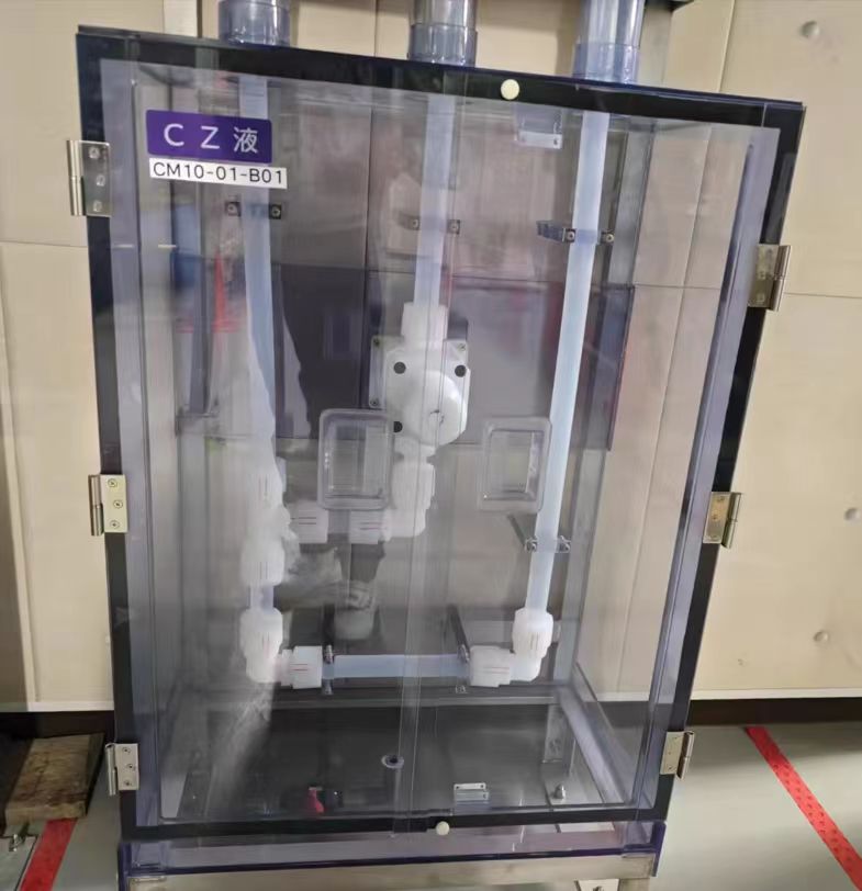 Clear double containment piping system,clear flange double containment,Clear valve double cotnainment BOX